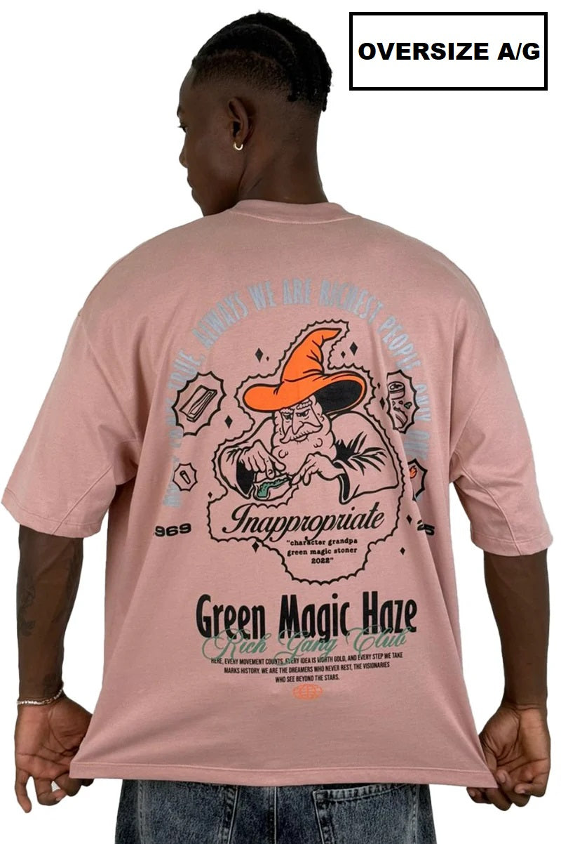 Oversize Green Magic Haze ALTO GRAMAJE