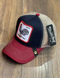 Gorra 1.1 Goorin Cock Vinotinto/Malla