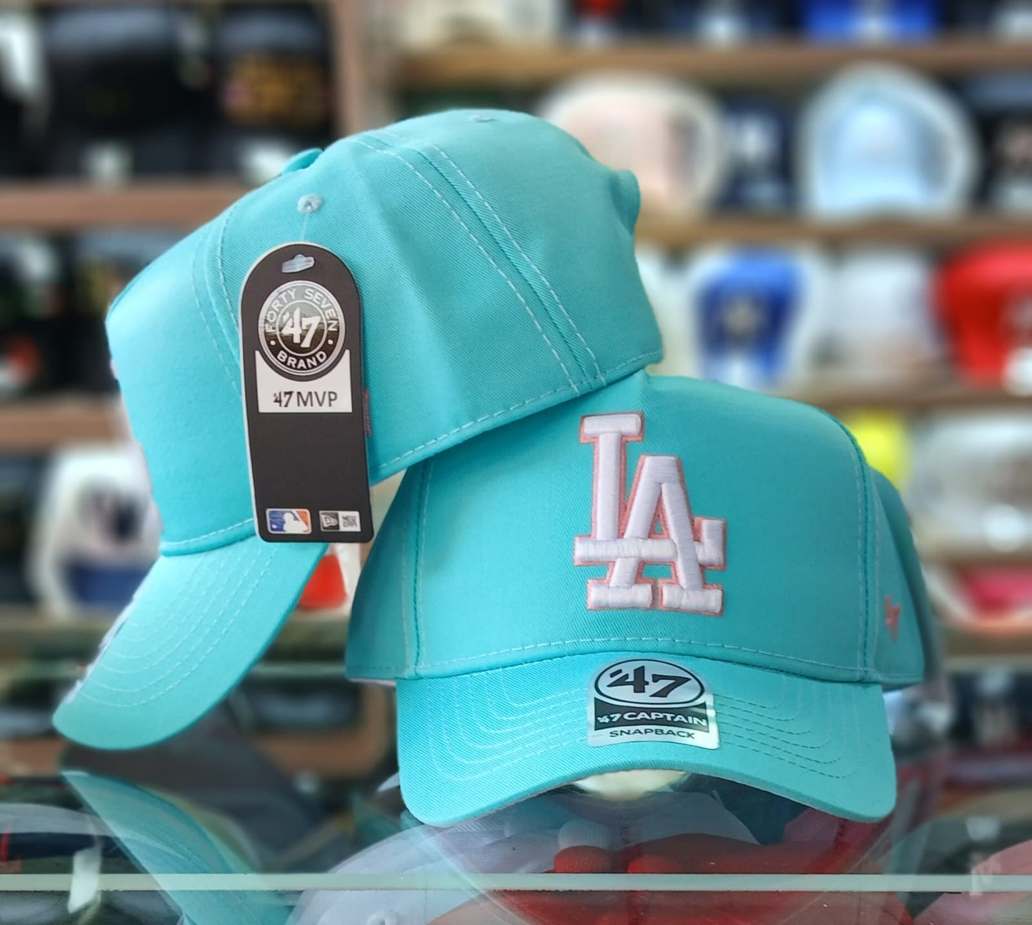 Gorra 1.1 L.A Jade/Blanco