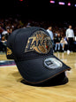 Gorra Premium Los Lakers Luxury Negra