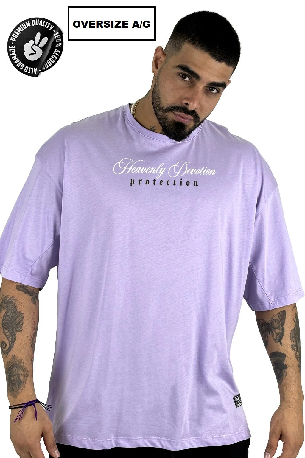 Oversize Heavenly Devotion Lila ALTO GRAMAJE