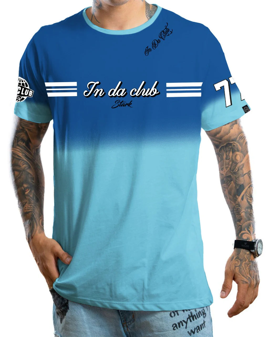 Camiseta In Da Club Azul