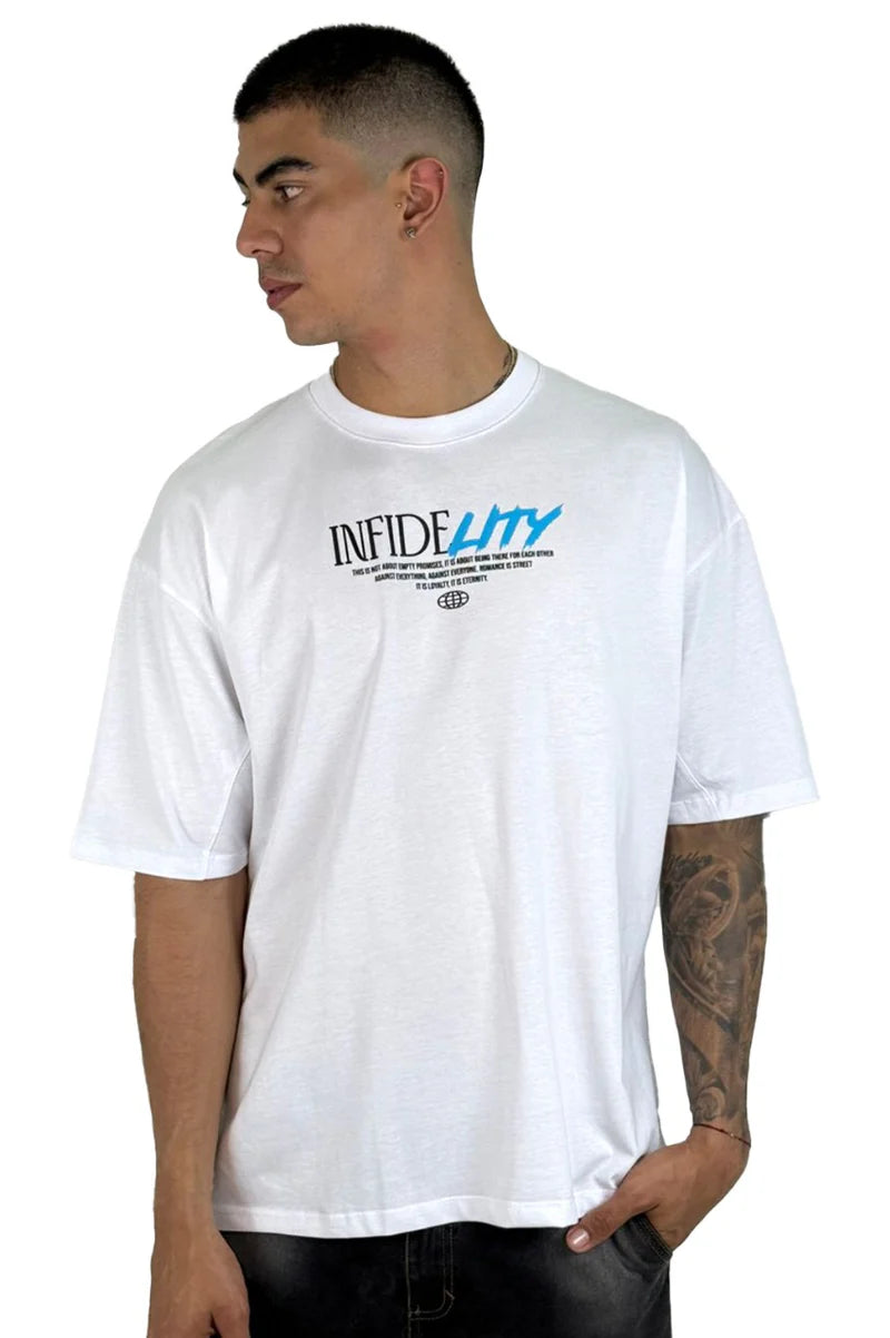 Oversize Blanca Infidelity Alto Gramaje