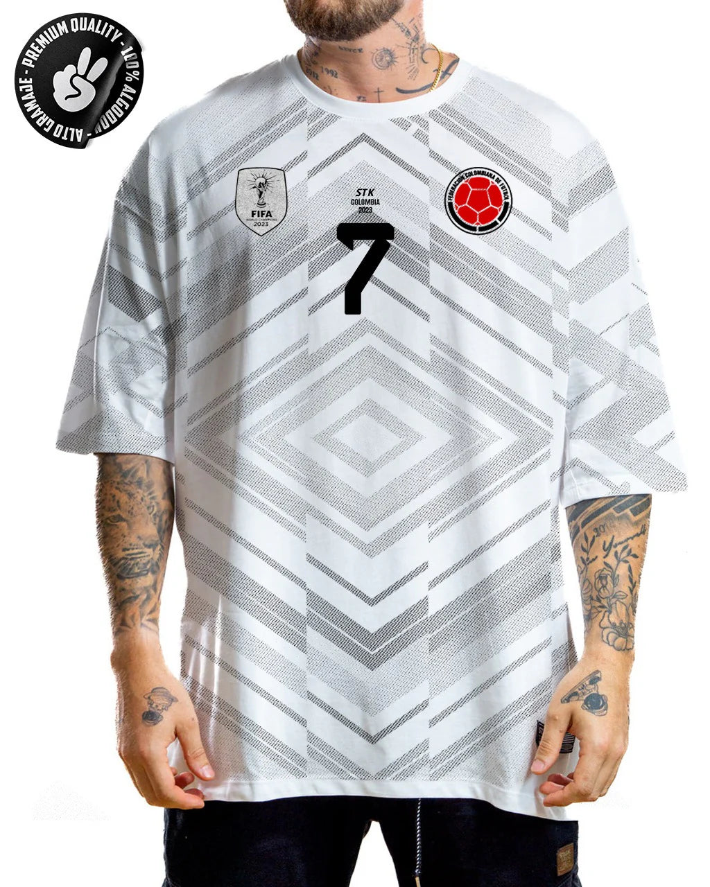 Oversize Luis Diaz Blanca (ALTO GRAMAJE) Sport