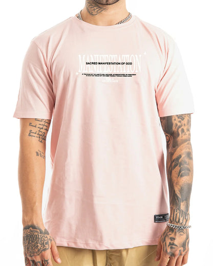 Camiseta Manifestation of God Rosada