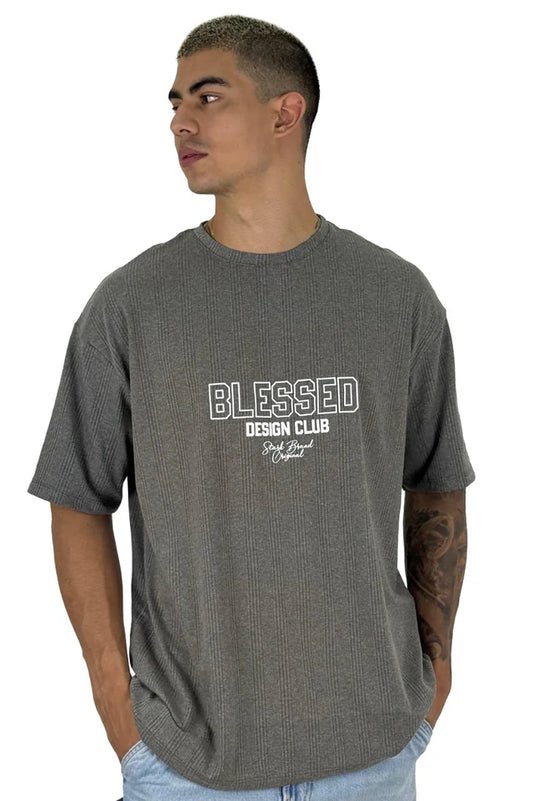 Oversize Blessed Desing Club Texturizada