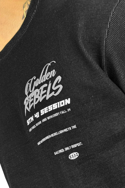 Oversize Golden Rebels Texturizada