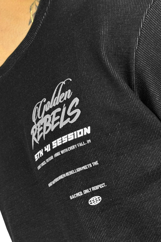 Oversize Golden Rebels Texturizada
