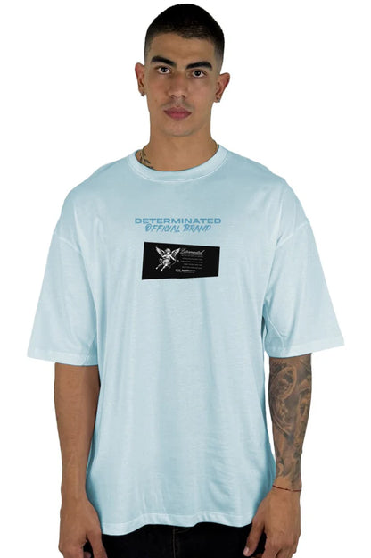 Oversize Azul Determinated Alto Gramaje