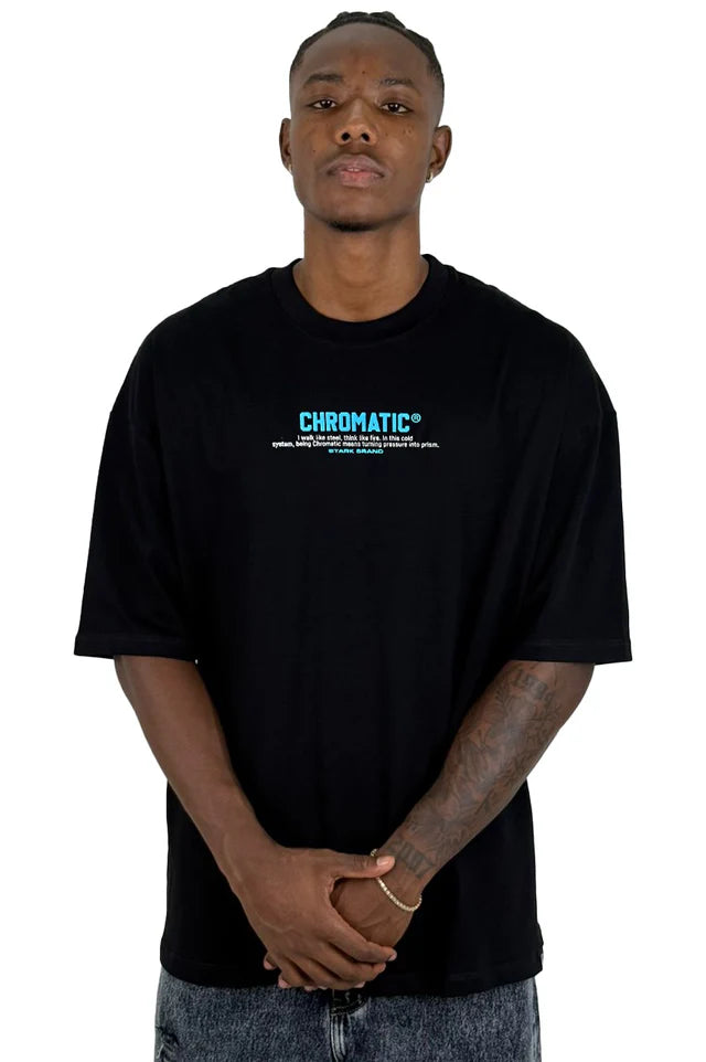 Oversize Negra Chromatic Alto Gramaje