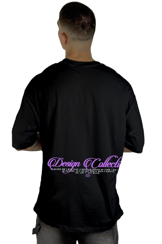 Oversize Negra Limited Drop Alto Gramaje