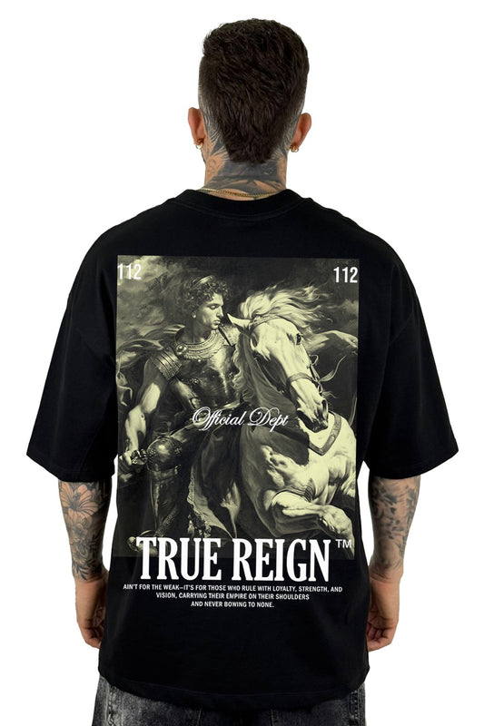 Oversize Negra True Reign Alto Gramaje