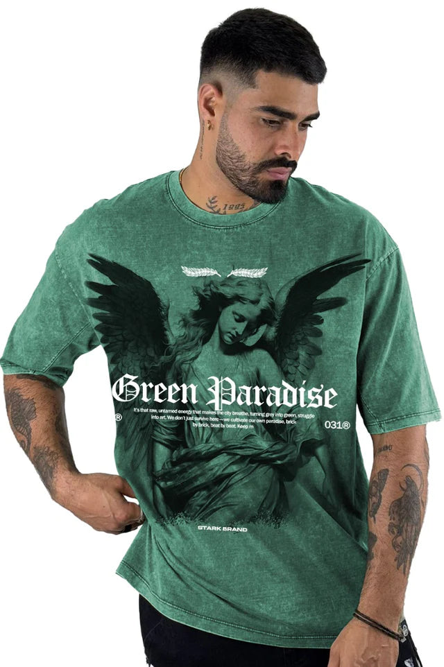 Oversize Sky Green Paradise