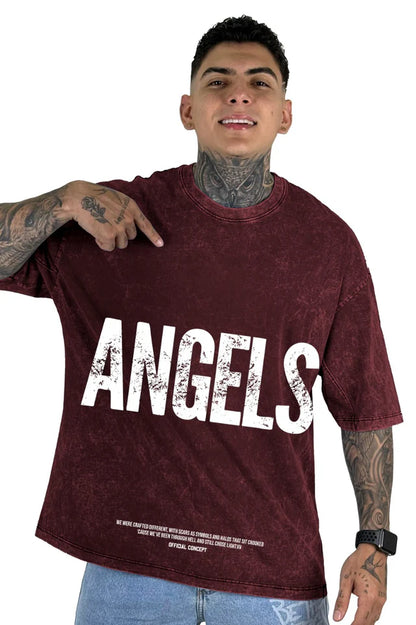 Oversize Vino Tinto Sky Angels