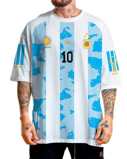 Oversize Argentina Qatar Sport