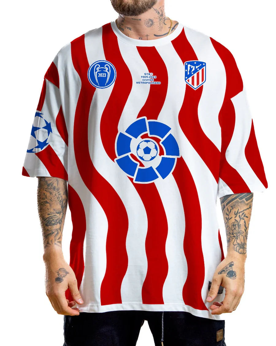 Oversize blanca Atletico de Madrid