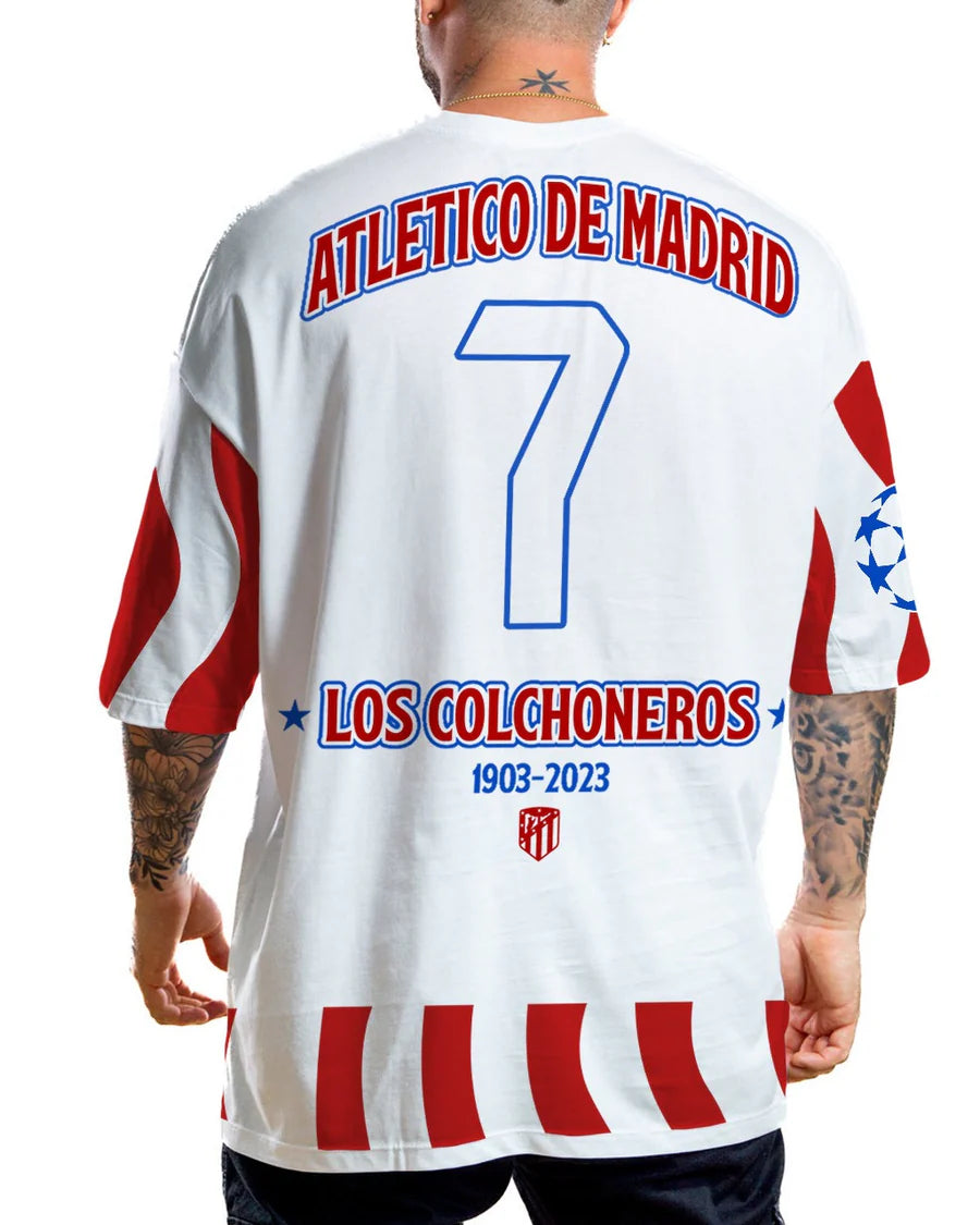 Oversize blanca Atletico de Madrid