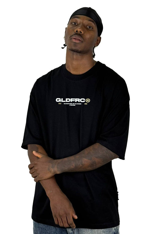 Oversize negra GLDFRC Alto Gramaje