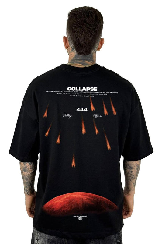 Oversize negra collapse 444 Alto Gramaje