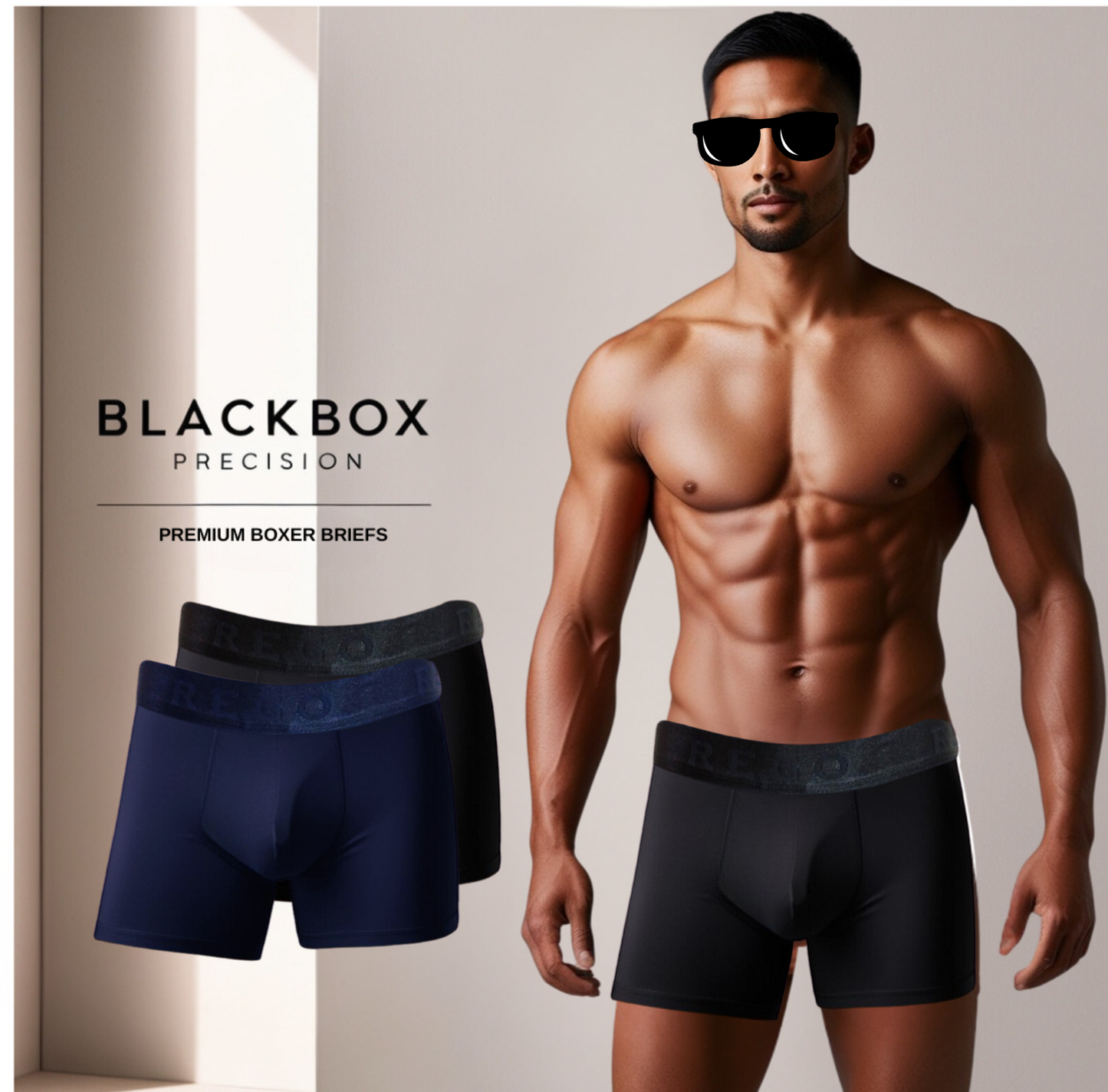 Pack 2 Bóxer BlackBox Precision Microfibra