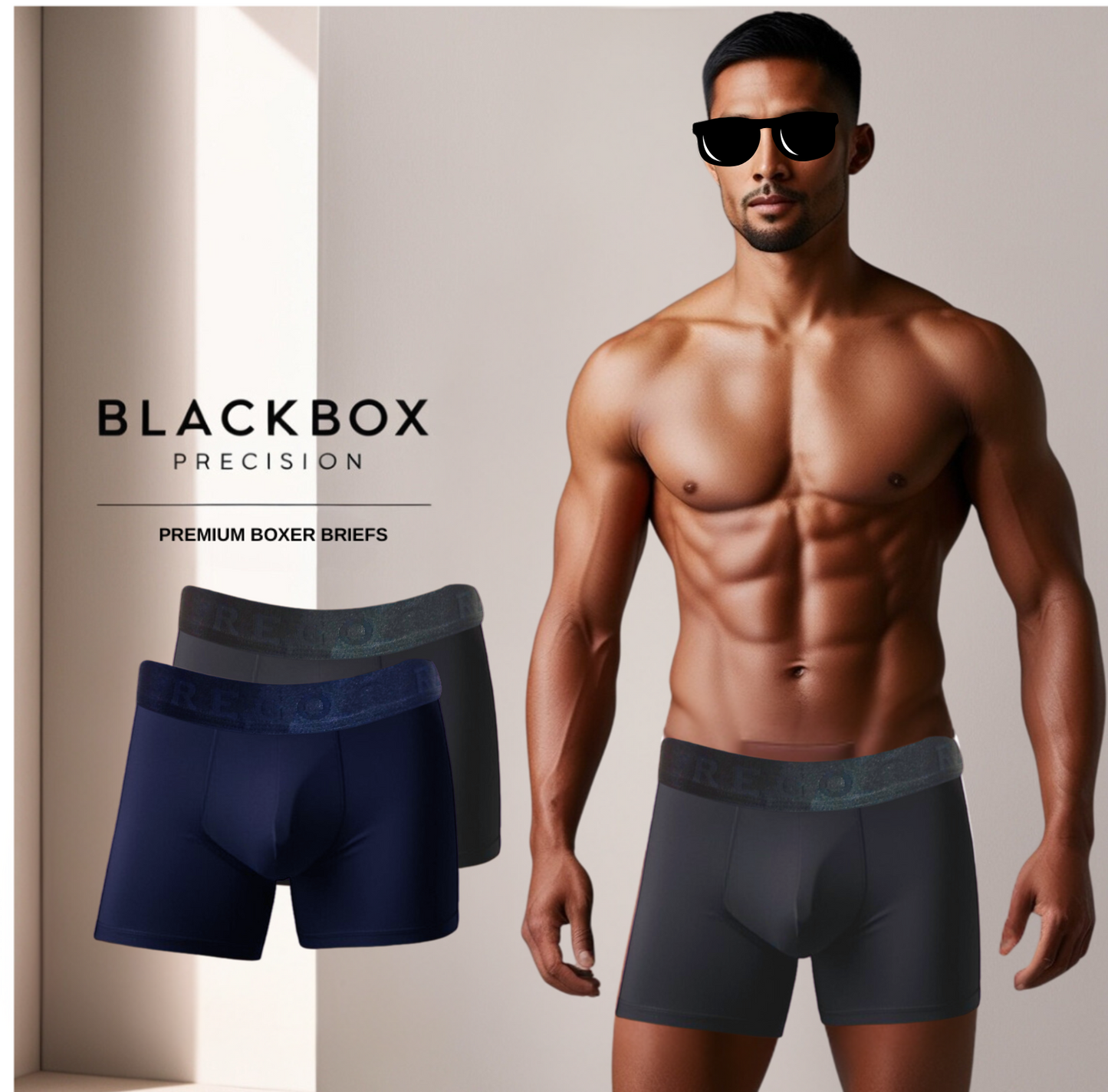 Pack 2 Bóxer BlackBox Precision Microfibra