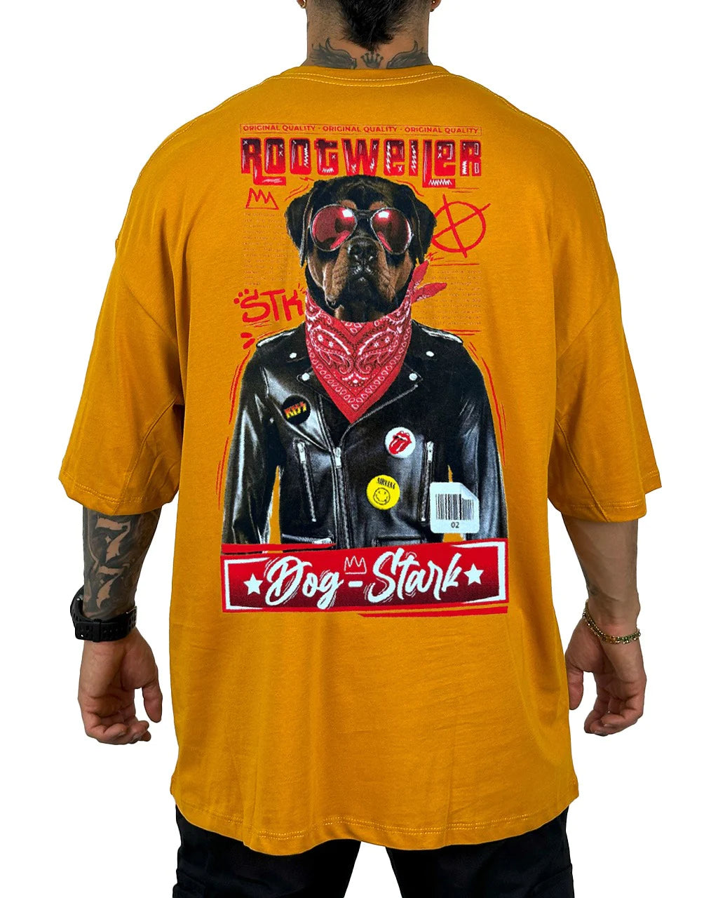Oversize Rottweiler Mostaza