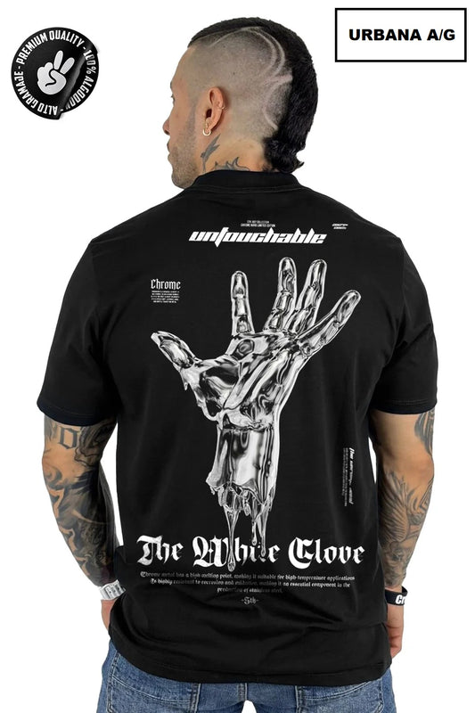 Camiseta Untouchable Negra ALTO GRAMAJE