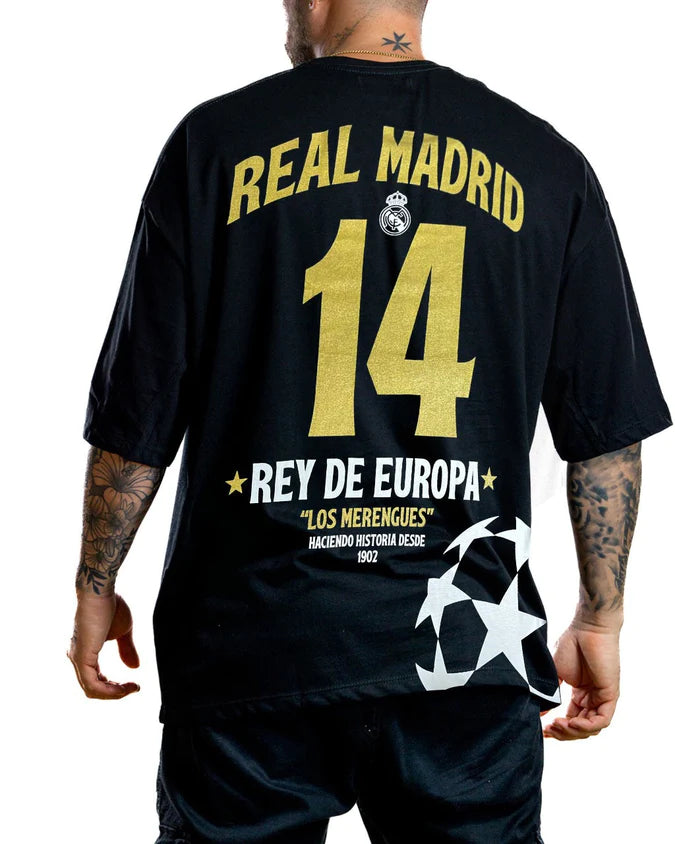 Oversize Real Madrid Negra Sport