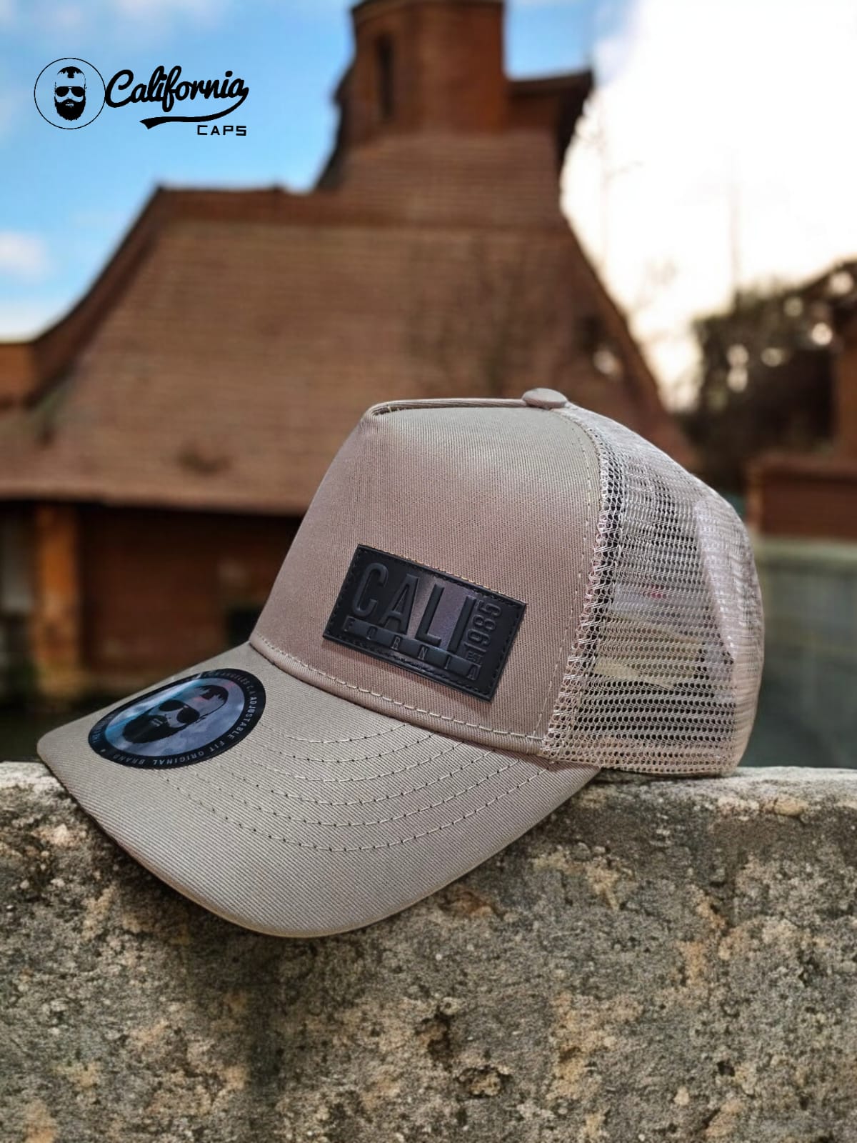 Gorra  1.1 California Beige/Malla