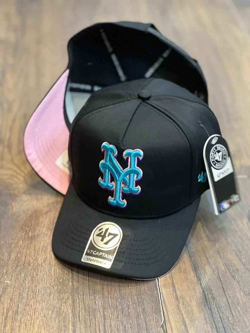 Gorra 1.1 New York Negra/ Jade