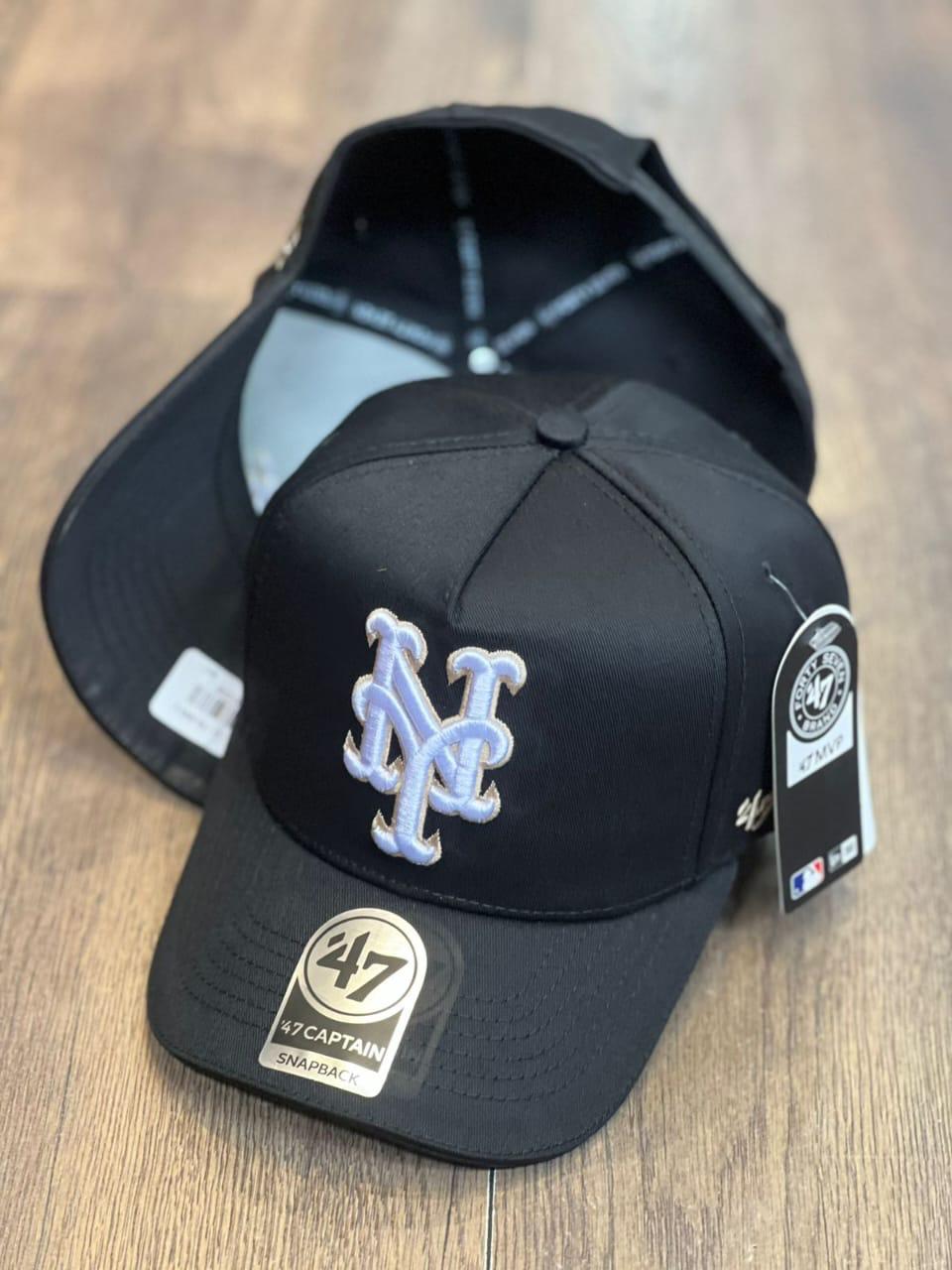 Gorra 1.1 New York Negra/ Blanco