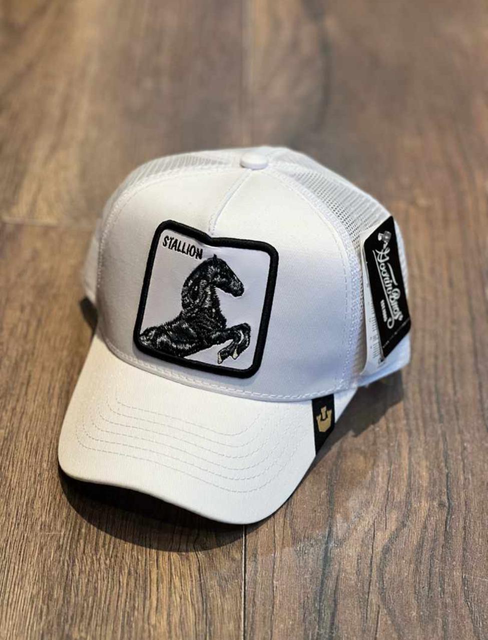Gorra 1.1 Goorin Stallion Blanca /Malla