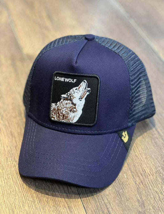 Gorra 1.1 Goorin Lonewolf Azul /Malla