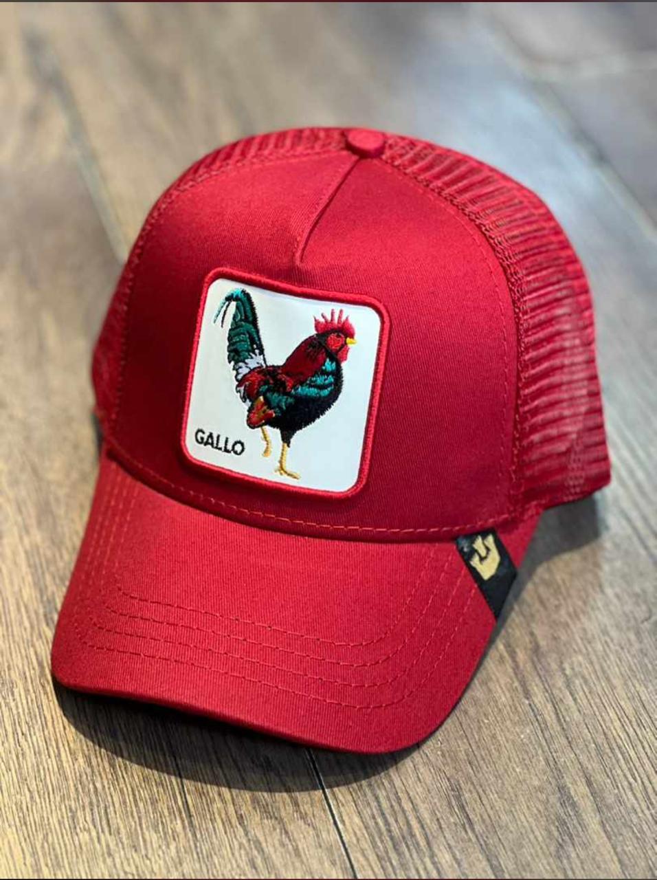 Gorra 1.1 Goorin Gallo Rojo/Malla