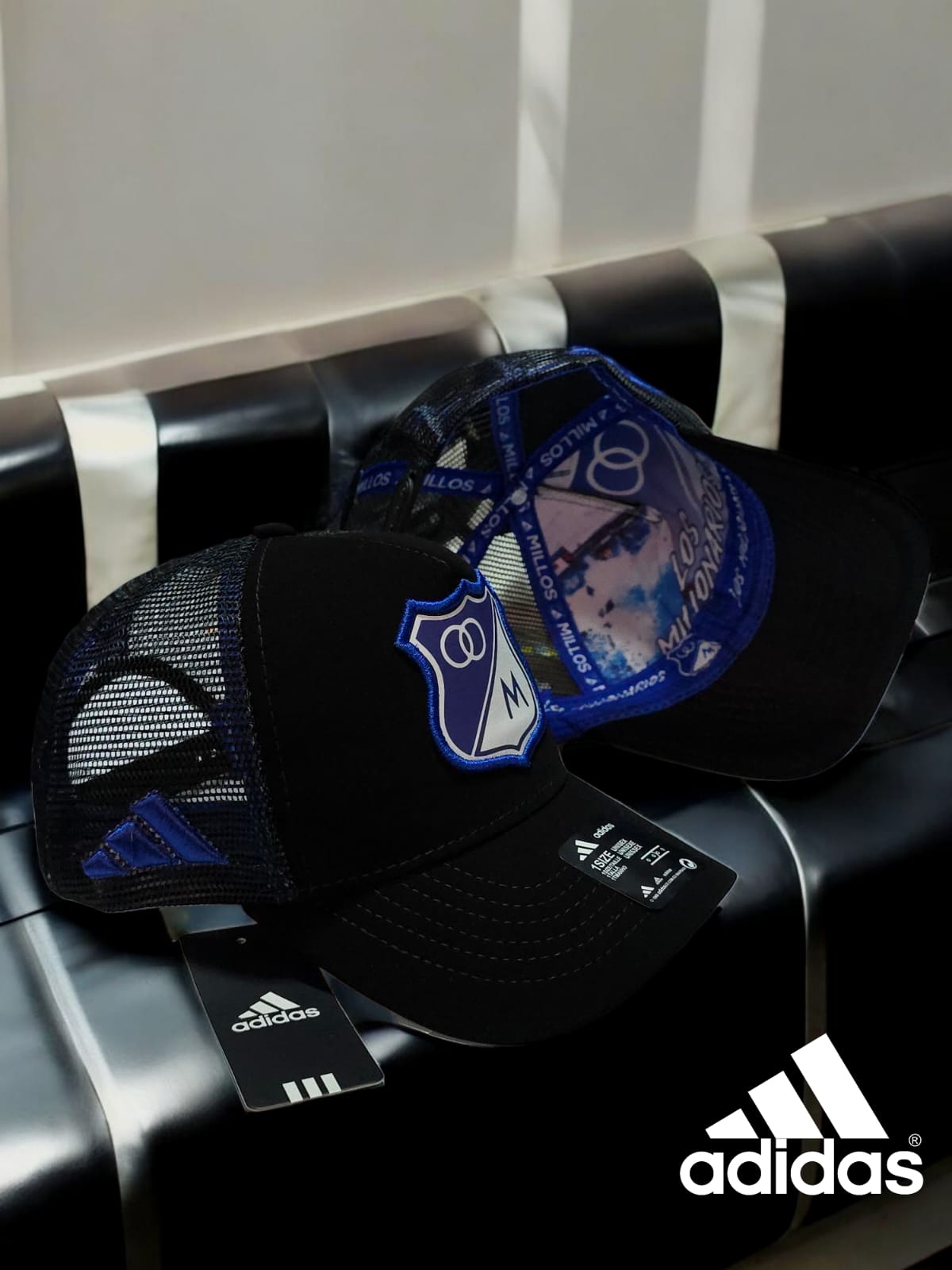 Gorra Especial Millonarios Malla