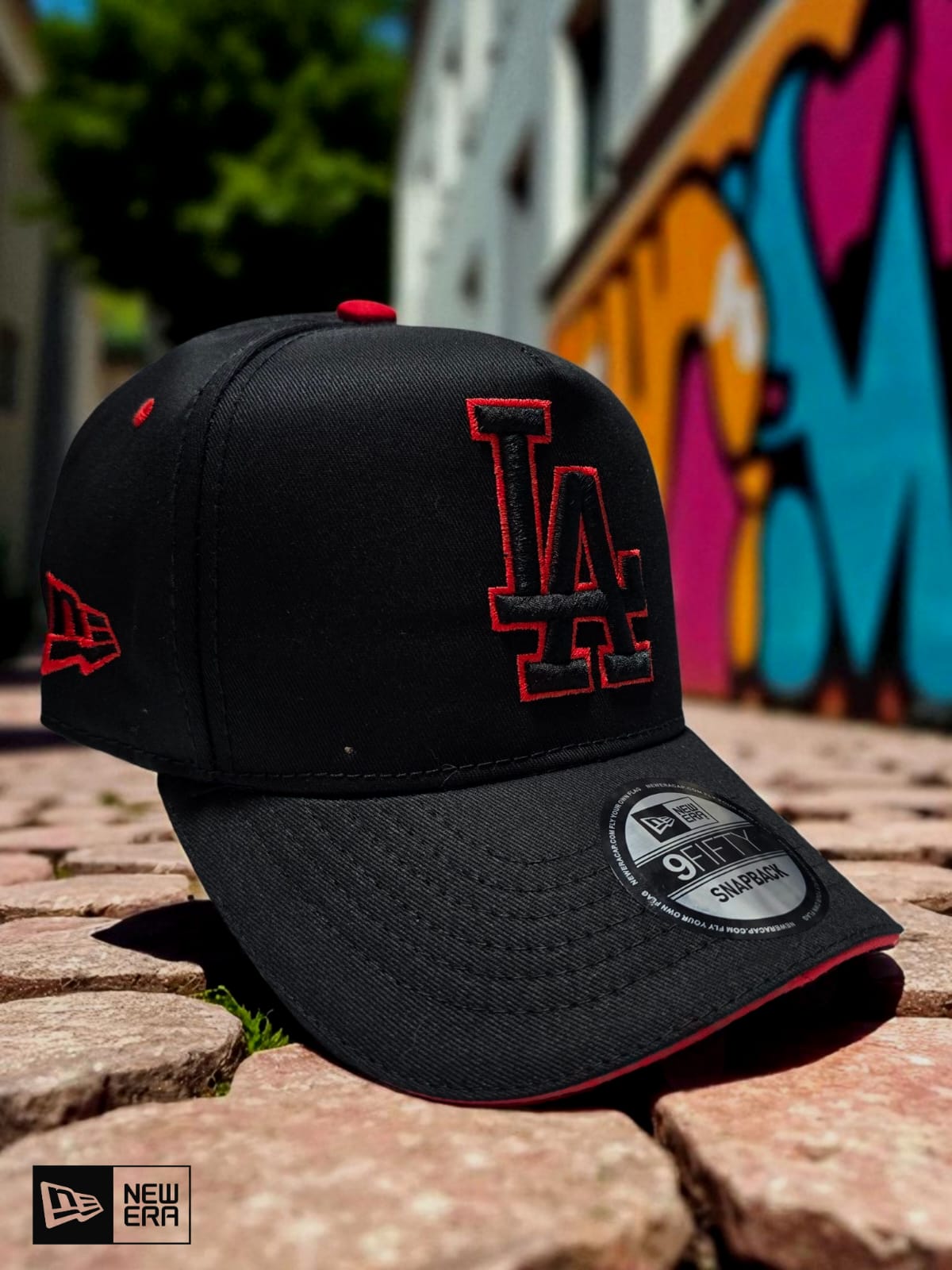 Gorra Premium L.A Negra Red