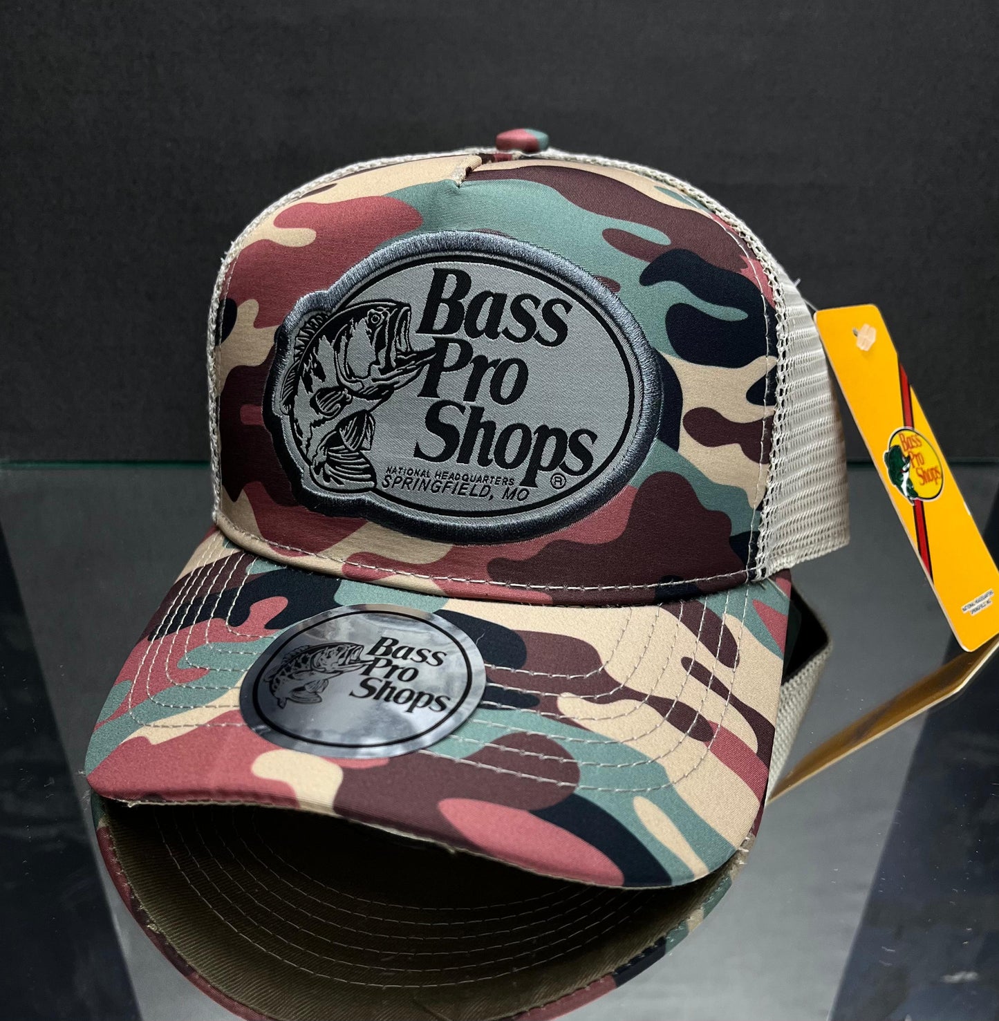 Gorra Especial Bass Pro Shops Camuflada/Malla