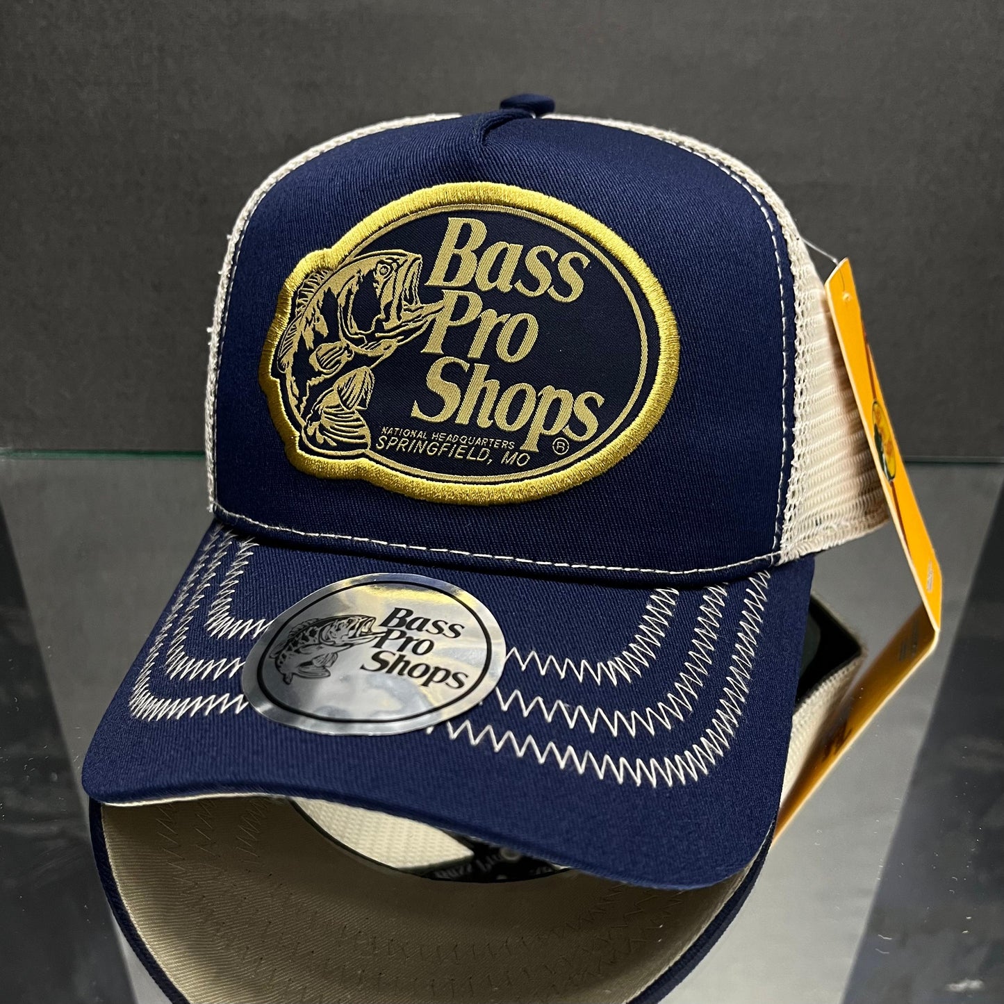 Gorra Especial Bass Pro Shops Azul/Malla