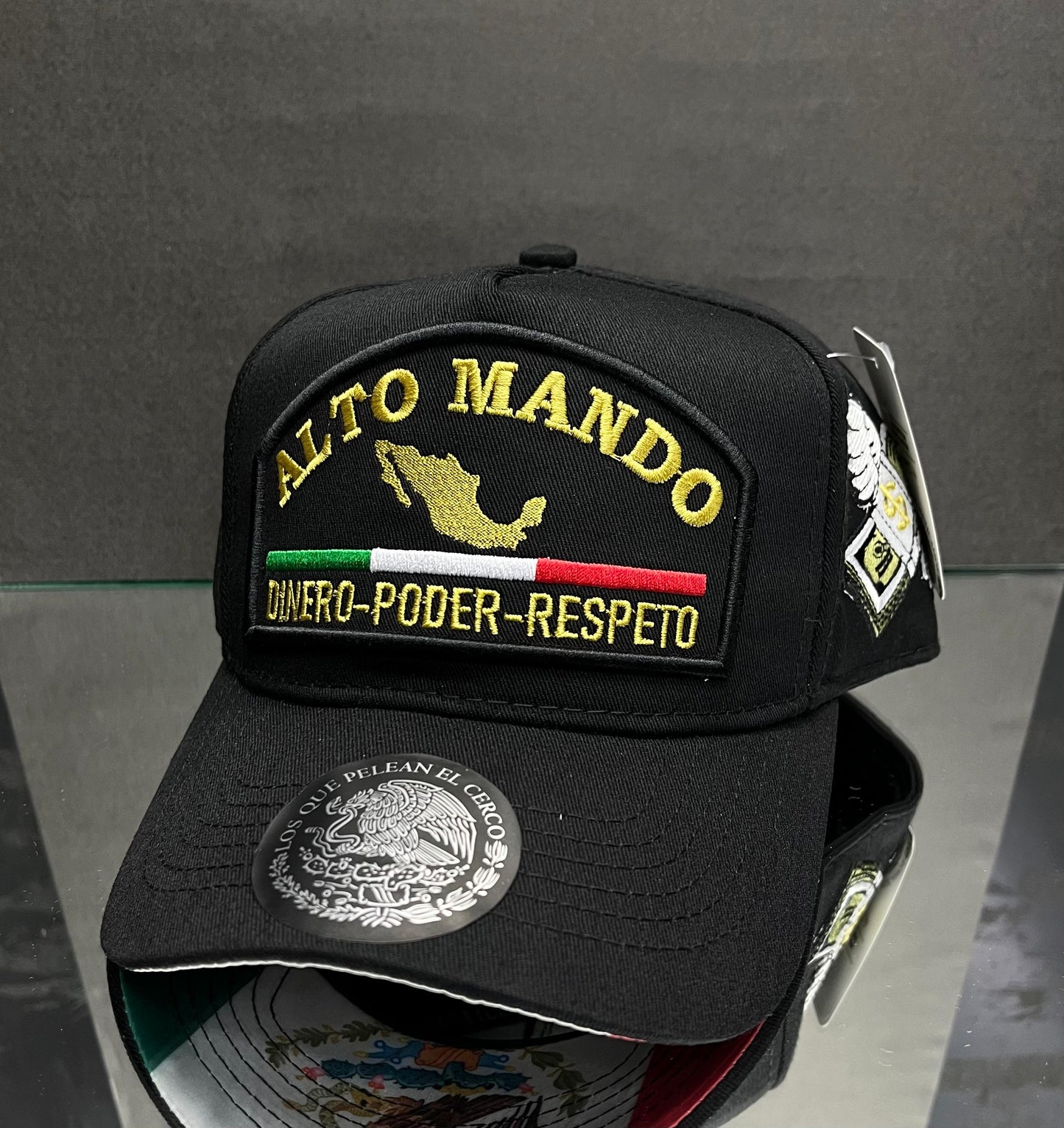 Gorra Especial Belica Alto Mando Negra