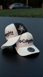 Gorra Premium Columbia Dou Negro/Malla