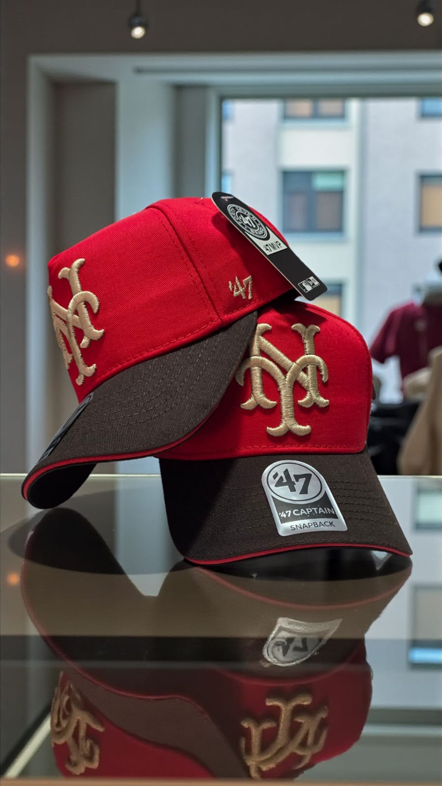 Gorra Premium NY Roja