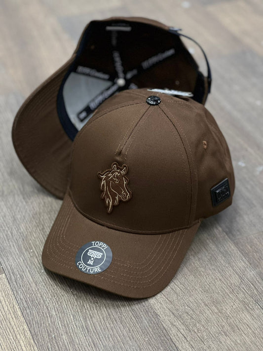 Gorra  Especial Toppi Caballo Café