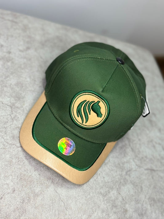 Gorra  Especial Toppi Caballo Mix Verde/Beige
