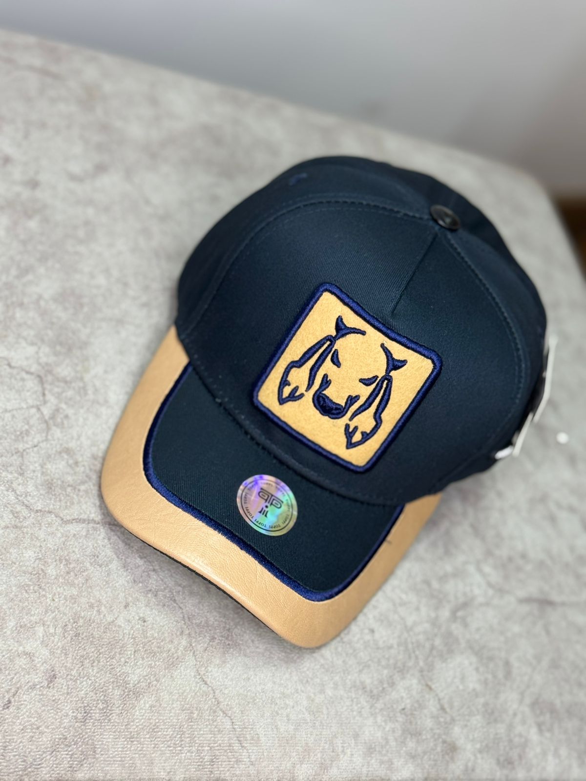 Gorra  Especial Toppi Ganadera Mix Azul/Beige