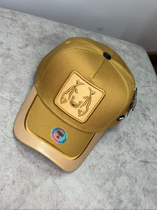 Gorra  Especial Toppi Ganadera Mostaza /Beige