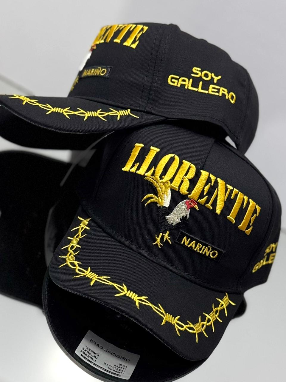 Gorra Especial 2 Gallero Llorente Negra