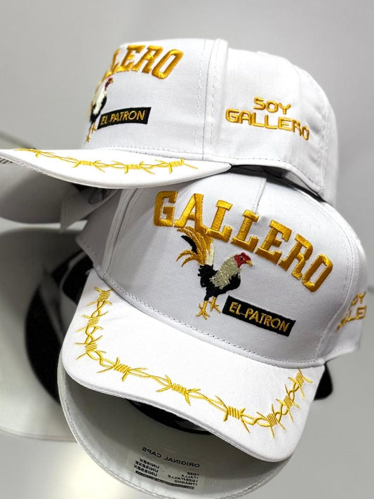 Gorra Especial 2 Gallero Blanca