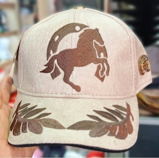 Gorra Especial 2 Trocha Pura Herradura/caballo Marrón